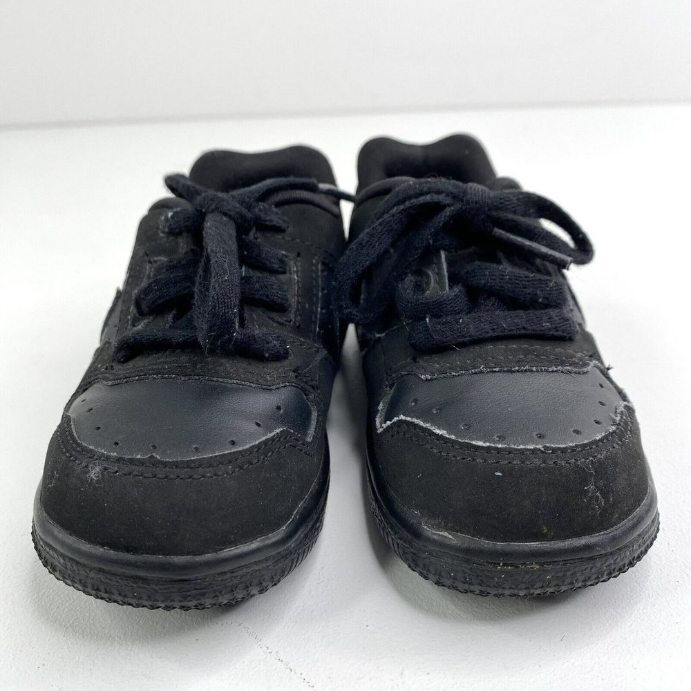 Nike Delta Force Unisex Baby Toddler Kids Size 6 Black Sneakers Shoes Lace Up - Picture 2 of 8